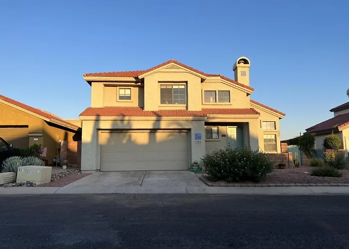 Vakantiehuis Private - Billiards, Mountain Views, Private Desert Access, Hoa Pool & Spa, Bbq, At Lambert Park - Bourbondale *