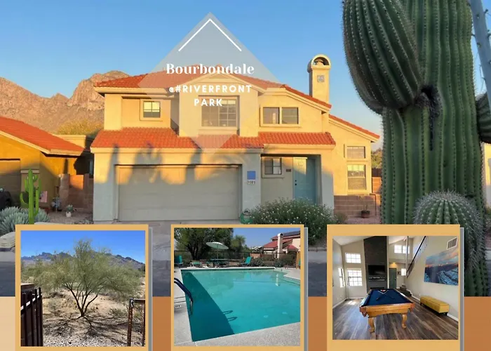 Private - Billiards, Mountain Views, Private Desert Access, Hoa Pool & Spa, Bbq, At Lambert Park - Bourbondale